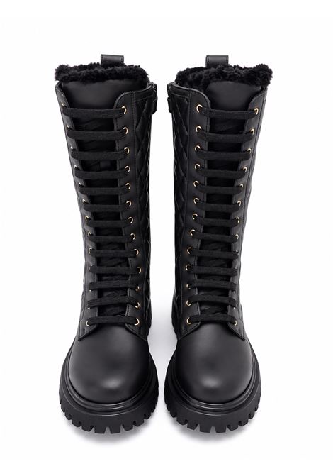Stivale con logo DOLCE & GABBANA KIDS | D11430 A07738B956